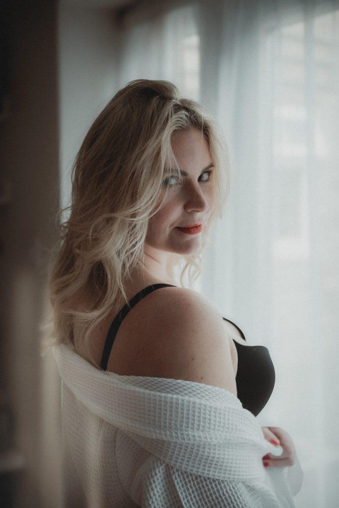 Professional boudoir photograph from a special session by Annie Brittain, located in Surrey.
